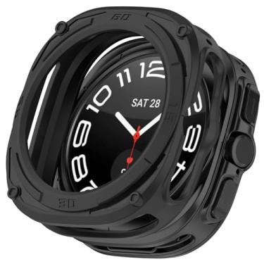 Imagem de Capa TPU Bumper Case LTimports compativel com Galaxy Watch Ultra 47mm SM-L705 e SM-L705F (Preto)