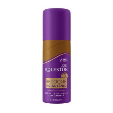 Imagem de Retoque Raiz Capilar Koleston Instantâneo Louro Escuro 100ml, Louro Es
