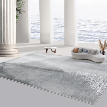 Imagem de Tapetes para sala de estar Decoração para casa Tapetes de flanela elástica espessada Tapetes para quarto Tapetes para áreas grandes, flanela 17,200 x 300 cm 78,7 x 118 pol.