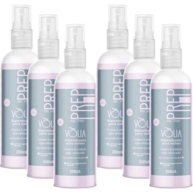 Imagem de 6UN Preparação Nail Spray Higienizante Unhas 350ml Volia - Vòlia