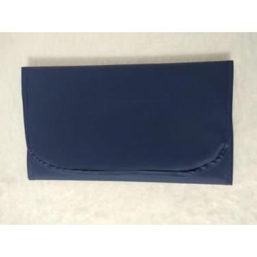 Imagem de Trocador de fraldas Portátil Impermeável Clean Lilian Baby, Marinho