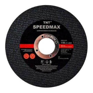 Imagem de Disco de Corte Speedmax TNT 115 x 1,0 x 22 Aço Inox