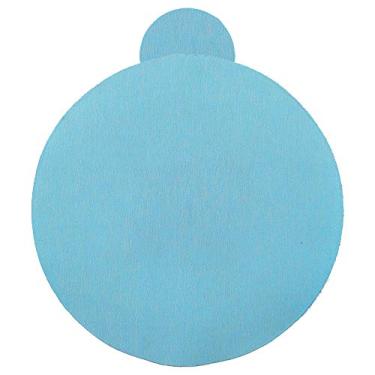 Imagem de Mercer Industries 583320 PSA Disco Único com Abas, Óxido de Alumínio Estelado Aqua, 15,24 cm x Sem Furos para Poeira, Grit 320C, Pacote com 100