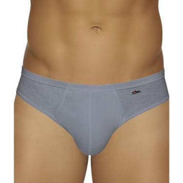 Imagem de Cueca Slip Light Zorba 772 Forro Frontal 100% Algodão, Grafite, P
