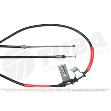 Imagem de CABO FREIO MAO TRASEIRO LE para STRADA TODAS 1.5/ 1.6/ 16V 9 - TUBA