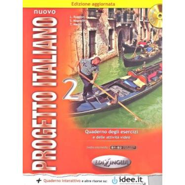 Imagem de Nuovo Progetto Italiano 2 - Quaderno Degli Esercizi Con Attività Video