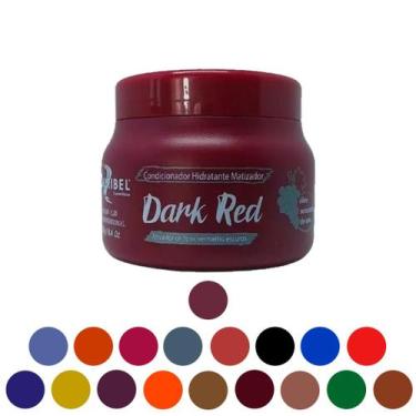 Imagem de Mascara Matizadora Mairibel Profissional 250g Escolha Cor, DARK RED VE