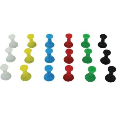 Imagem de Ima Prendedor Magnetico Colorido PCT.C/18 Western