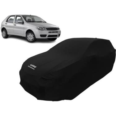 Imagem de Capa Resistente Para Cobrir Carro Fiat Palio 4 Portas - Mz, Preta