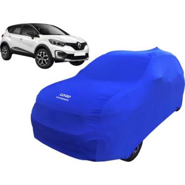 Imagem de Capa Para Carro Renault Captur Proteção Contra Riscos - Mz, Azul