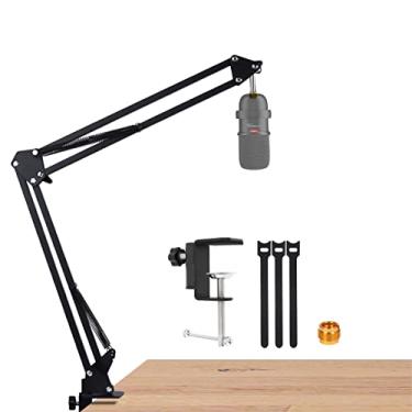 Imagem de rakkitomato para Braço de Microfone Hyperx Solocast, Suporte de Mesa para Microfone Compatível com Hyperx Solocast, Braço de Microfone para Jogos, Gravação Em Casa E No Escritório.