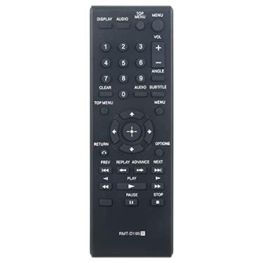 Imagem de Controle remoto AIDITIYMI de substituição RMT-D195 adequado para DVD Player portátil Sony DVP-FX94 DVP-FX950 DVP-FX96 DVP-FX970 DVP-FX970WM DVP-FX980 RMT-D195 RMT-D195 DVPFX750 DVPFX950 DVP. PFX970 B