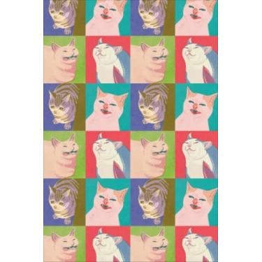 Imagem de Four Meme Cats of the Apocalypse Notebook: Journal, paperback, 6x9 inches, 100 pages