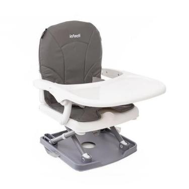 Imagem de Cadeira Refeição Portátil Toast Grey Lush Infanti IMP02184 - Dorel