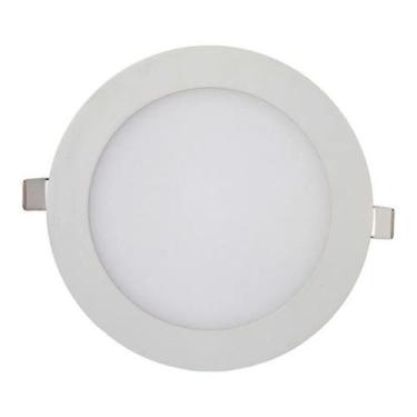 Imagem de Kit 2 Painéis Led Embutir 18w Redondo Branco Frio Bivolt - Economax