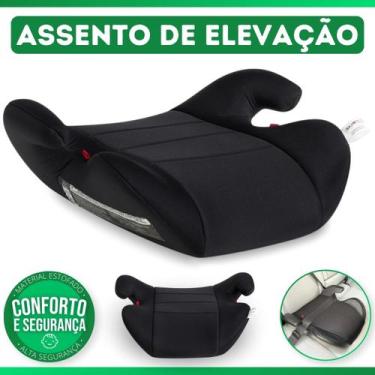 Imagem de Assento de Elevação Estofado Kids Clippy 15 à 36kg - Preto - Protek