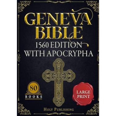 Imagem de Livro: Bíblia de Genebra, edição 1560, com apócrifos em inglês