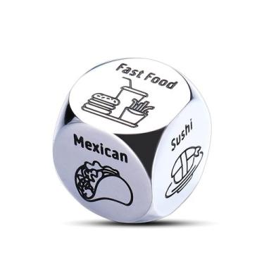 Imagem de Dado Decisor de Comida Aiseavril - Aço Inoxidável