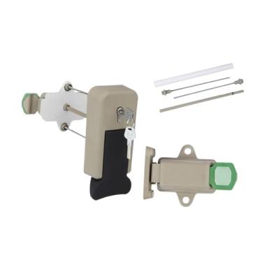 Imagem de Milageto a trava da trava da porta da geladeira industrial instala facilmente a substituição de resina de acessórios profissionais para a porta da geladeira