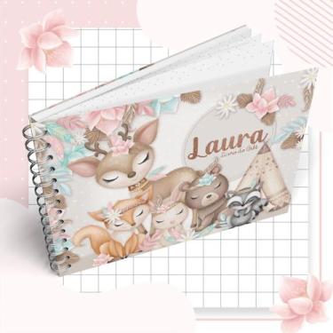 Imagem de Livro do Bebê MENINA para acompanhar da gestação aos 5 anos - GuttiPri