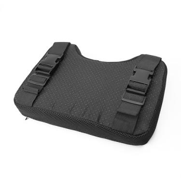 Imagem de Almofada de assento personalizada de espuma viscoelástica acessórios macios para exercícios internos com capa lavável, tiras para máquina de remo, almofada de bicicleta ergométrica reclinada