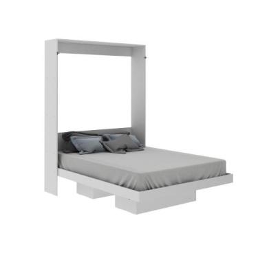 Imagem de Cama Articulada de Casal com 2 Nichos CM8016  Amêndoa - Tecno - Tecno 