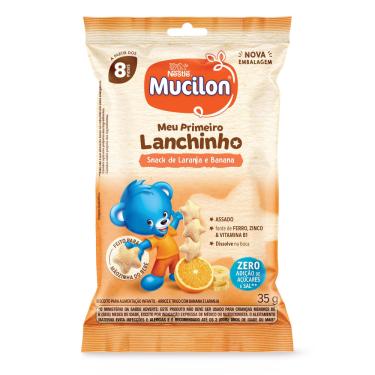 Imagem de Snack Mucilon Laranja e Banana 35g
