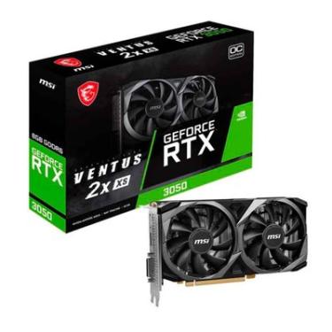 Imagem de Placa De Vídeo RTX 3050 Ventus 2x Xs 8G Oc Msi GeForce, 8GB GDDR6, 128 Bits - 912-V809-4266