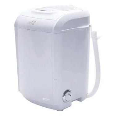 Imagem de Mini Máquina de Lavar Praxis Petit Semiautomática Branco - 110V