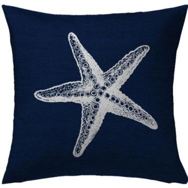 Imagem de Capa Almofada 50x50 Sea Estrela - LA FAVORITTA AL, Azul, OCEAN