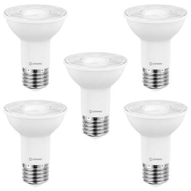 Imagem de 5 Lâmpada Led Par20 5,5w Bivolt E27 2700k Luz Amarela Ledvance, Bivolt