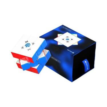 Imagem de Cubo De Velocidade Magnético Sem Adesivos Picube GAN14Maglev pro UV 3x