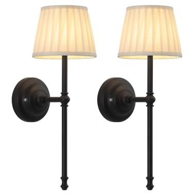 Imagem de KDG Conjunto De 2 Arandelas Parede Sem Fio Kdg, Pequenas Lâmpadas Led Tecido Com Bateria Recarregável 5200 Mah, Iluminação Portátil Para Pintura, Sala Estar, Quarto, Corredor, Presentes, Luz Noturna