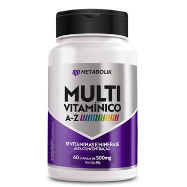 Imagem de Multi Vitamínico A-Z (60caps) – Metabolik Nutrition