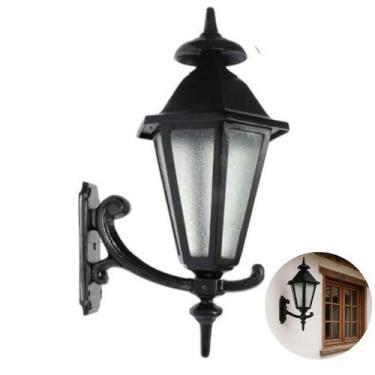 Imagem de Luminária de Parede com Braço Verona Área Externa Interna - Luminárias