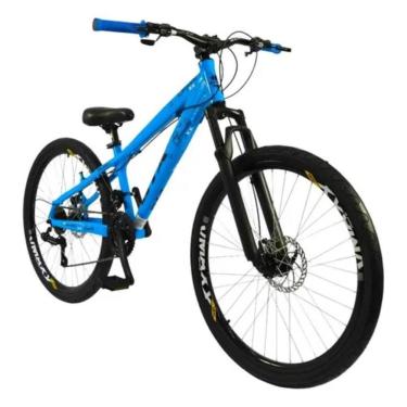 Imagem de Bicicleta Aro 26 GTA Freeride Alumínio 21 Vel Freio a Disco Suspensão 80mm