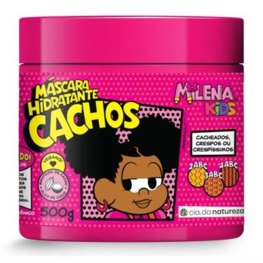 Imagem de Máscara Hidratante Cachos Milena Kids Cia da Natureza 500g