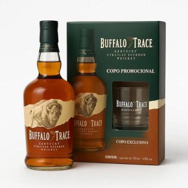 Imagem de Kit Whisky Buffalo Trace Bourbon 750ml C/ Copo