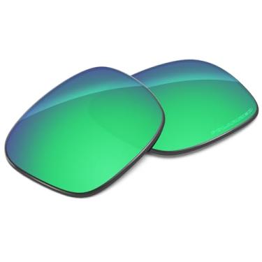 Imagem de Tintart Lentes de substituição de desempenho compatíveis com RayBan Justin RB4165 54 mm polarizadas gravadas, Verde esmeralda - Polarizado máximo, One Size