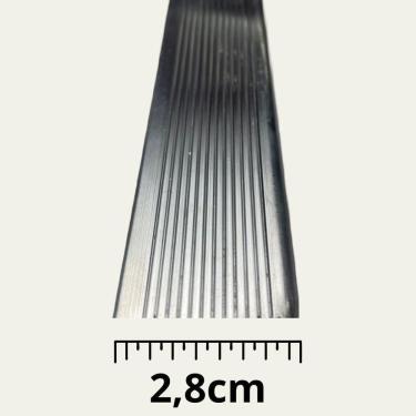 Imagem de Perfil Aluminio Soleira Para Piso Barra 1 Metro - Natural