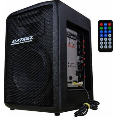 Imagem de Caixa De Som Ativa 8 " 100W Com Bluetooth Bivolt Pop 8 Preta Datrel