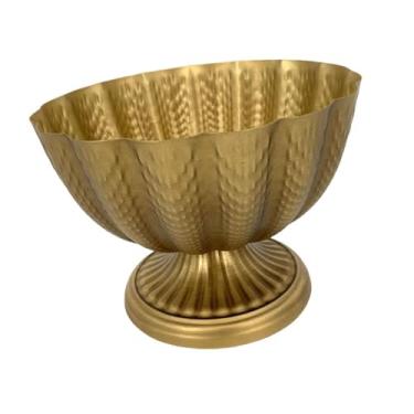 Imagem de XLWLLNJ Vaso de flores de metal, decoração de mesa, arranjo floral, vaso de plantas para festa, casamento, Style D