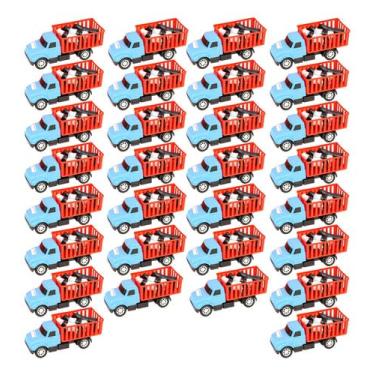 Imagem de Kit 30 Brinquedo Caminhão Com 4 Bois Carrinho Criança Infantil Doação