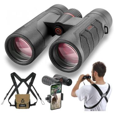 Imagem de Binóculos HD 10x42 À prova d e Bolsa de zenamento, Visão 914 Metros, SCOOPX S BW19, Preto