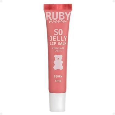 Imagem de Lip Balm Ruby Kisses So Jelly Berry Rsj02b 13ml - KISS NEW YORK