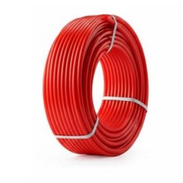Imagem de Tubo sfera pex água monocamada 32mm vermelho rolo com 50 metros - EMME
