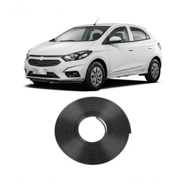 Imagem de Borracha Protetora Borda Porta Preta Prisma 4 Porta 10m Mini [f103]