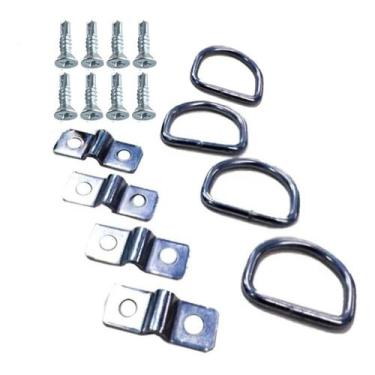 Imagem de Kit de Argolas para Fixação de Rede de Porta Malas Universal - AUTONET