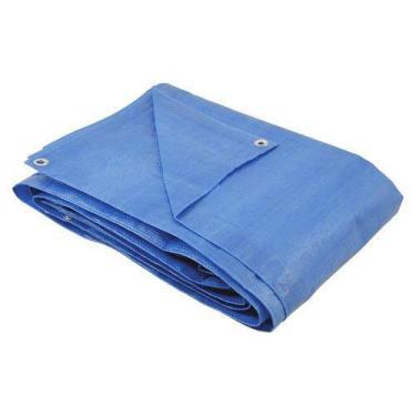 Imagem de Lona Azul Reforçada  10x8 metros 70 Grs 100 micras AJAX