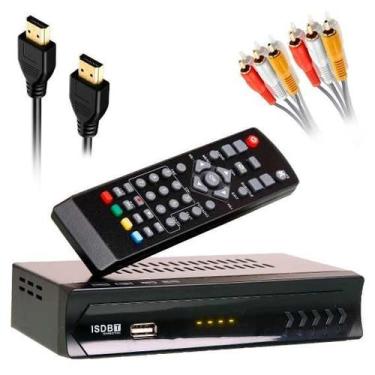 Imagem de Conversor Digital Para Tv Com Visor Led Hdmi E Usb - INOVA